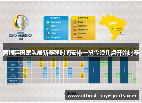 阿根廷国家队最新赛程时间安排一览今晚几点开始比赛