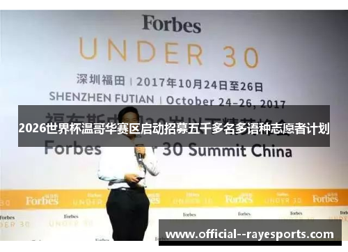 2026世界杯温哥华赛区启动招募五千多名多语种志愿者计划